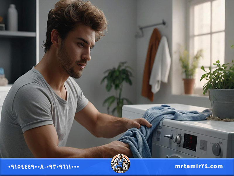 کثیف بودن محفظه مواد شوینده