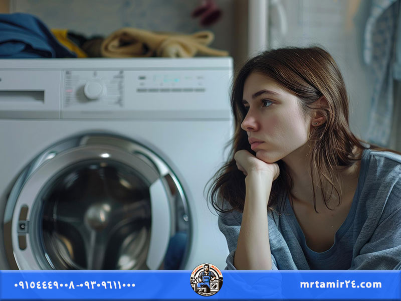 مشکل در سیم‌کشی ماشین لباسشویی