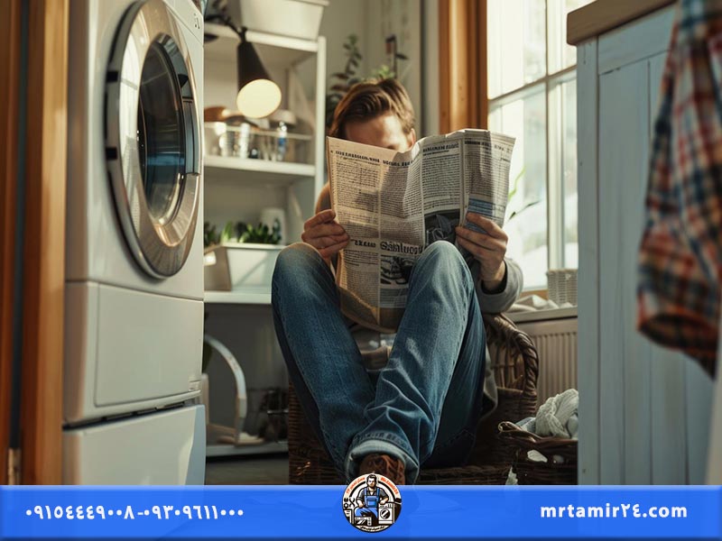 علت ارور CE لباسشویی ال جی چیست؟ راهکار رفع آن
