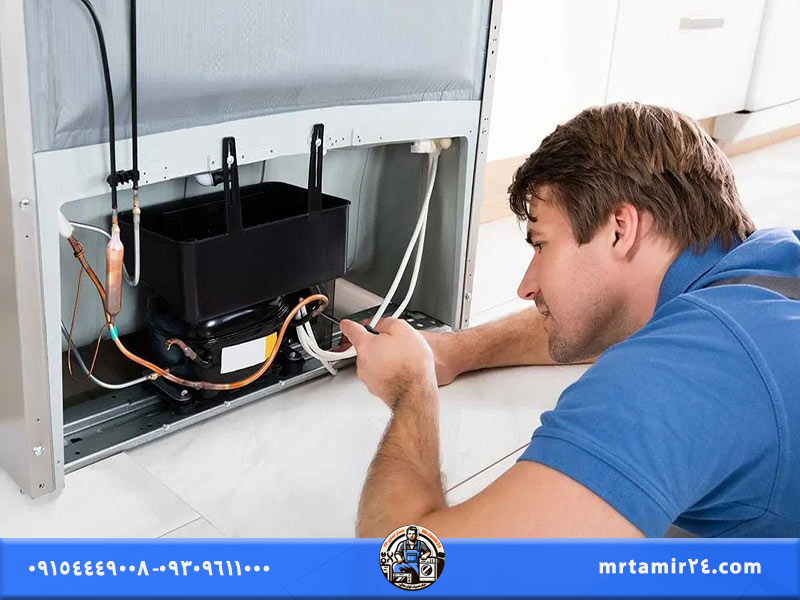  خرابی برد الکتریکی و اتومات نشدن یخچال