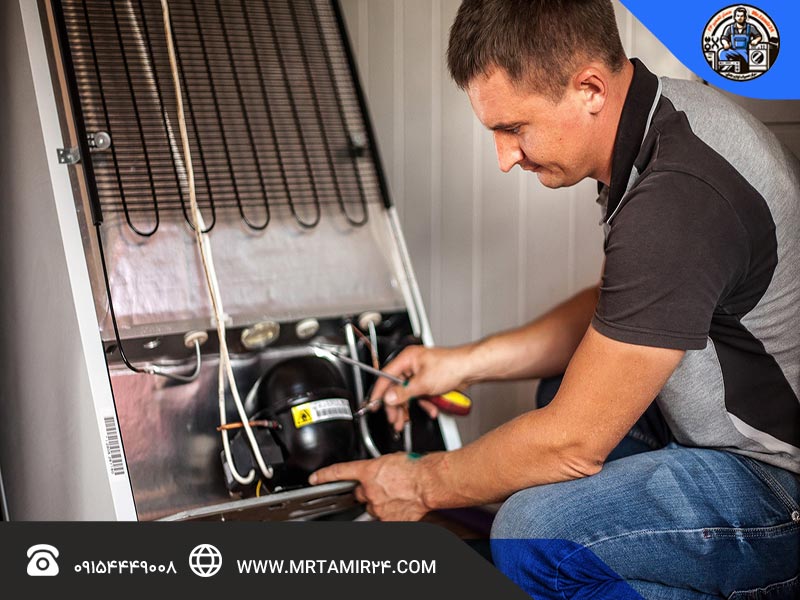 خراب شدن رله استارت و کار نکردن یخچال فریزر