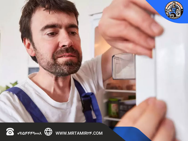 9علت بسته نشدن درب یخچال ساید
