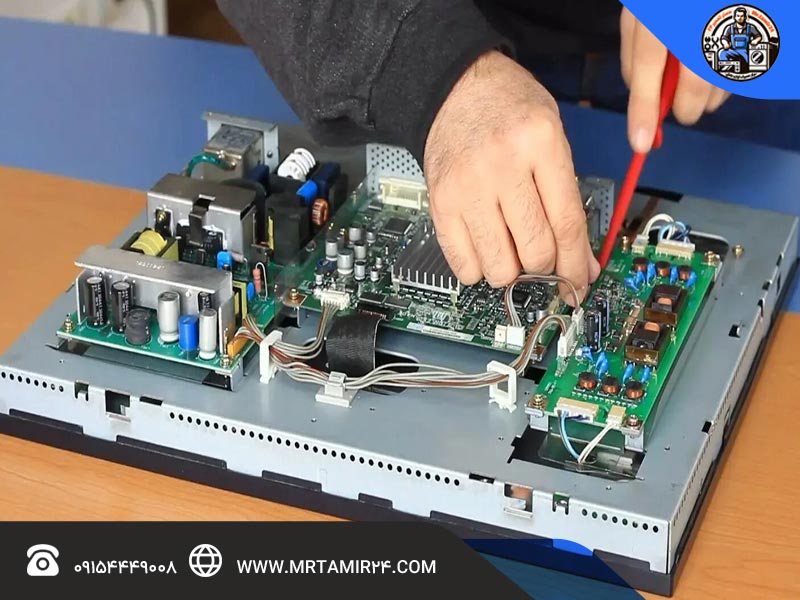 قفل شدن تلویزیون الجی