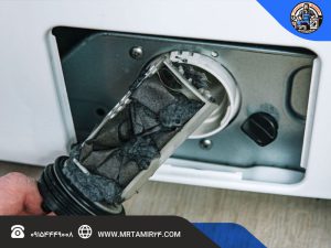 علائم خراب شدن خازن ماشین لباسشویی