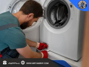 علت ارور E18 یا F18 در ماشین لباسشویی بوش