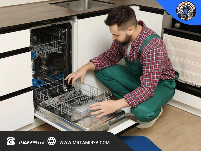 خراب شدن موتور مقسم آب ظرفشویی LG