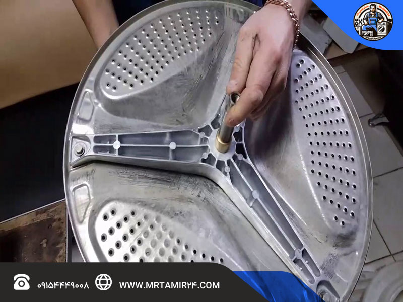 بررسی پدال تعویض شده لباسشویی