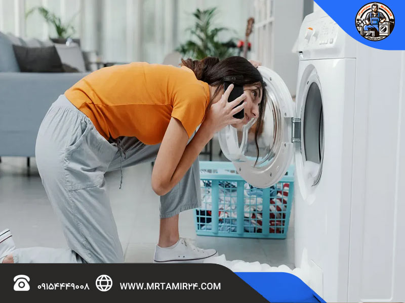 ارور E29 لباسشویی بوش؛ اختلال در آبگیری
